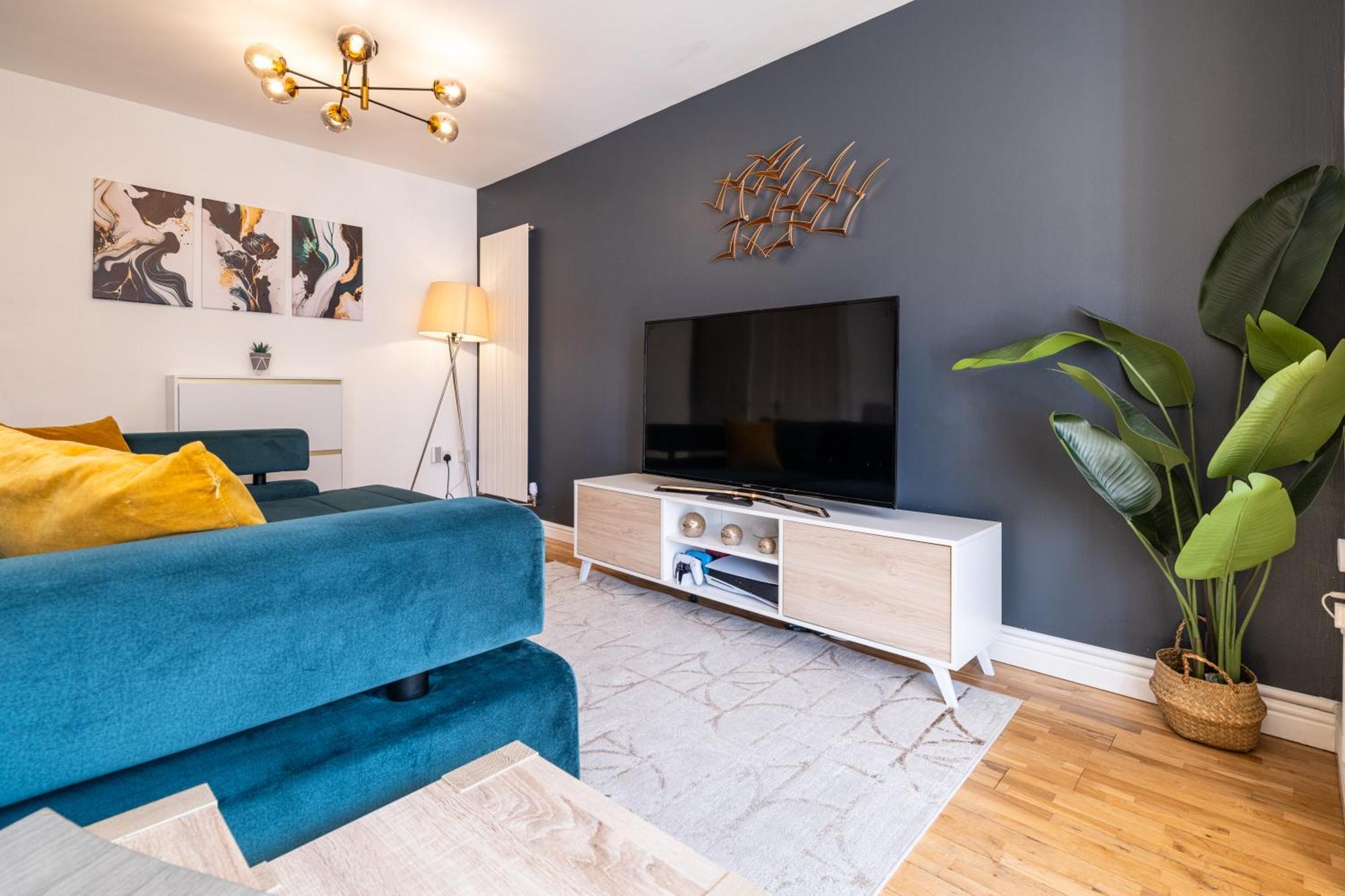 Brightleap Apartments: Modern Home-Away with Entertainment & Amenities Milton Keynes Exterior photo